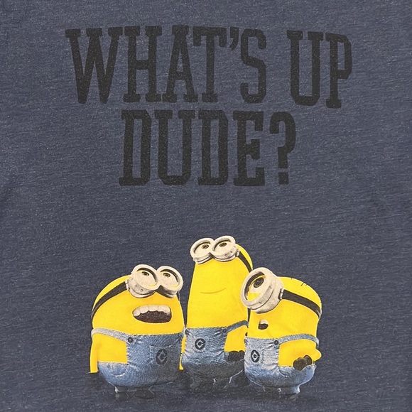 Kid’s Minion Short Sleeve T-Shirt - Picture 2 of 4